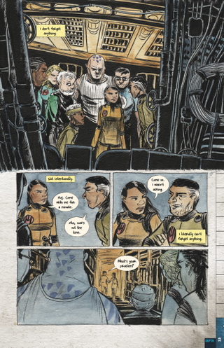 Illustration for article titled Dark Horse exclusive: DEPT. H #2 dives further into a deep-sea murder mystery
